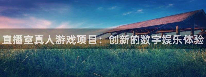 鼎点娱乐测速登陆：直播室真人游戏项目：创新的数字娱乐体验