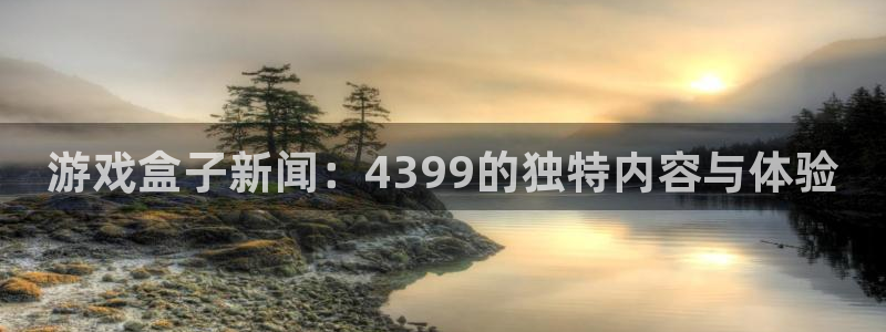 鼎点娱乐网页登录入口官网：游戏盒子新闻：4399的独特内容与